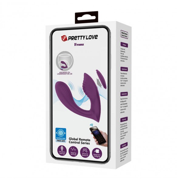 Pretty Love - Franz Invisible Magnetic Wearable Vibrators (Smart APP Model - Chargeable) Pretty Love - Franz Invisible Magnetic Wearable Vibrators (Smart APP Model - Chargeable)